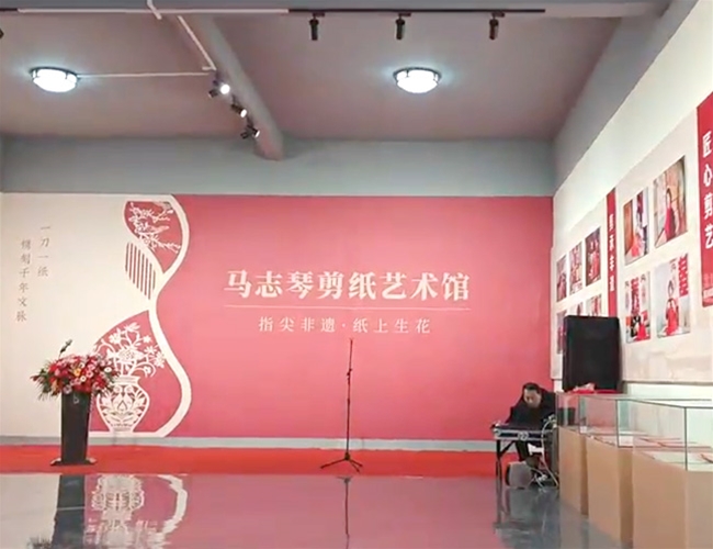 剪纸艺术馆参观交流活动