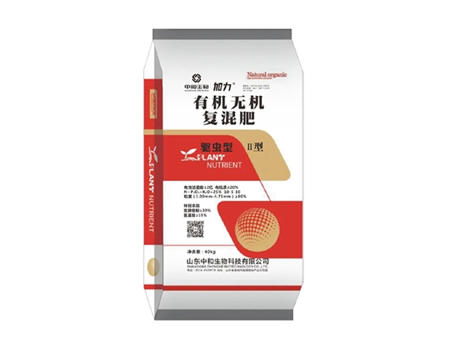 加力-25%有机无机复混肥（纯硫基）
